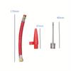 3Set Inflating Needle Kits Needle Hose Sports Ball Basketball Football Volleyball Bike Tire Tube Inflator Kit Air Pump Tool