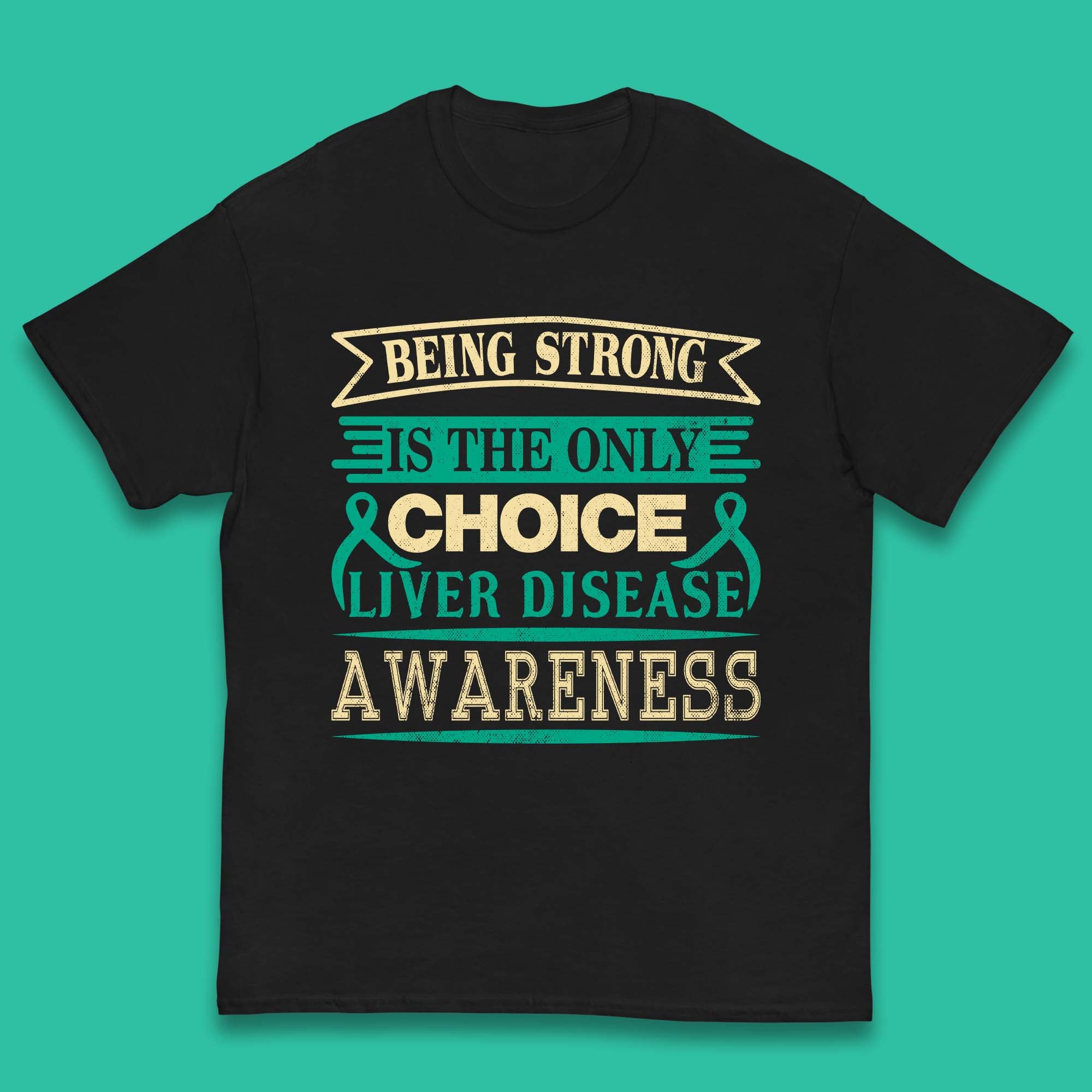 Liver Disease Awareness Kids T-Shirt 110