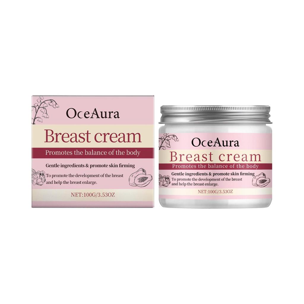 Papaya Breast Firming Cream Moisturizing Tightening Skin Smooth Volumizing Massage Lotion for Chest Care