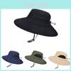 Classic Wide Brim Sun Hat For Men And Women With Breathable Water Resistant Fabric For Outdoor Activities