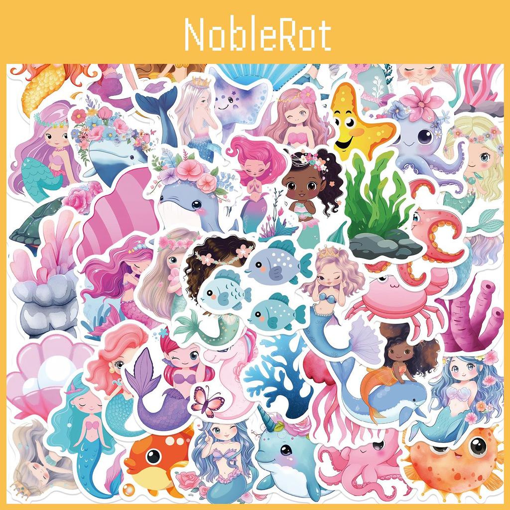 Arielle Graffiti Aufkleber Für Gitarre Notizbuch Gepäck DIY Wasserdichte Abziehbilder Großhandel