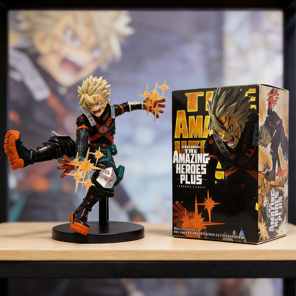 My Hero Academia Anime Peripherieartikel Held Bakugou Katsuki Actionfiguren PVC Modell Dekoration Sammlerstück Statue Spielzeug Weihnachtsgeschenke