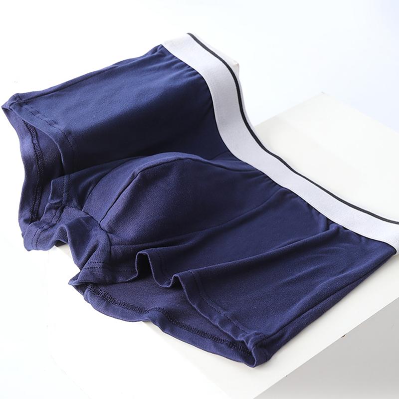 Big Size Men's Underwear Boxers Shorts Solid Color Undies Breathable Underpants L XL 2XL 3XL 4XL 5XL