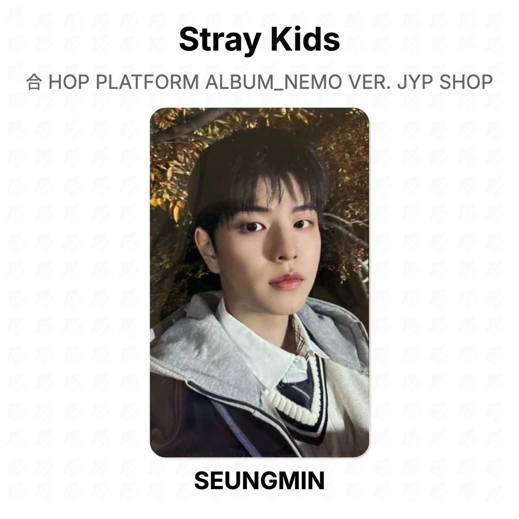 Stray Kids HOP PLATFORM ALBUM_NEMO VER. JYP SHOP Official Photocard
