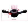 Quick Nut Fast Locking Quick Release Hub Wing Nut for Car Wheel Balancer Tire Balancing Machine Clamp Change Tools 36 38 40mm