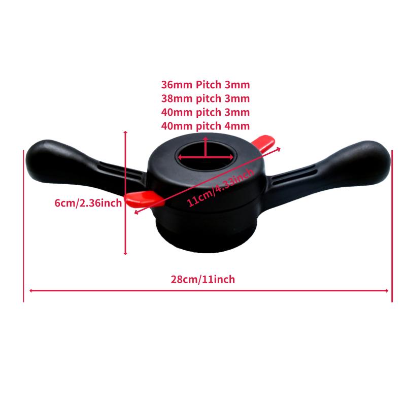 Szybka nakrętka szybkozamykająca szybkozamykająca nakrętka motylkowa piasty do wyważarki kół samochodowych wyważarka do opon narzędzia do zmiany zacisku 36 38 40 mm