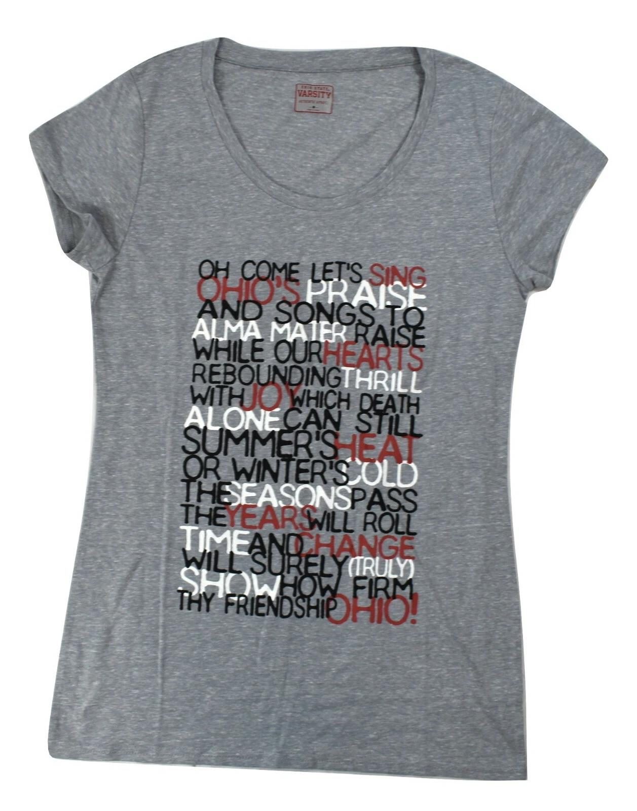 Varsity Juniors Ohio State Buckeyes Fight Song Shirt New M S