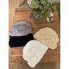 Han Generation Handmade Crochet Solid Color Headgear Sweet Three-dimensional Flower Knitted Hollow Hat Atmosphere Wool Hat