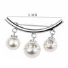 Simple Imitation Pearl Brooch Women's Accessories