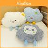 Wolken-Plüschkissen für Mädchen Kinder Weiches Cartoon-Nachttischkissen Geschenk