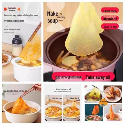 ZISIZ Küchen-Ölabsorptionsfolien für Suppe