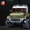Car Model Building Block Toys, Sport Utility Vehicle Model Creative Diy Toy Assembled Building Blocks Kit, Christmas Gifts