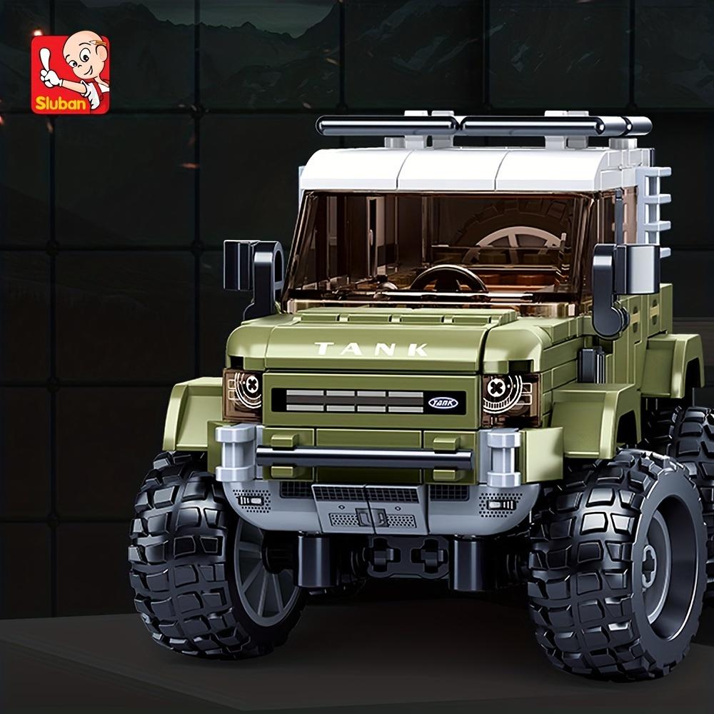 Car Model Building Block Toys, Sport Utility Vehicle Model Creative Diy Toy Assembled Building Blocks Kit, Christmas Gifts