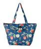 Friends Hill Zippered Tote Bag, Apple Plant, Blue, JW-379-209