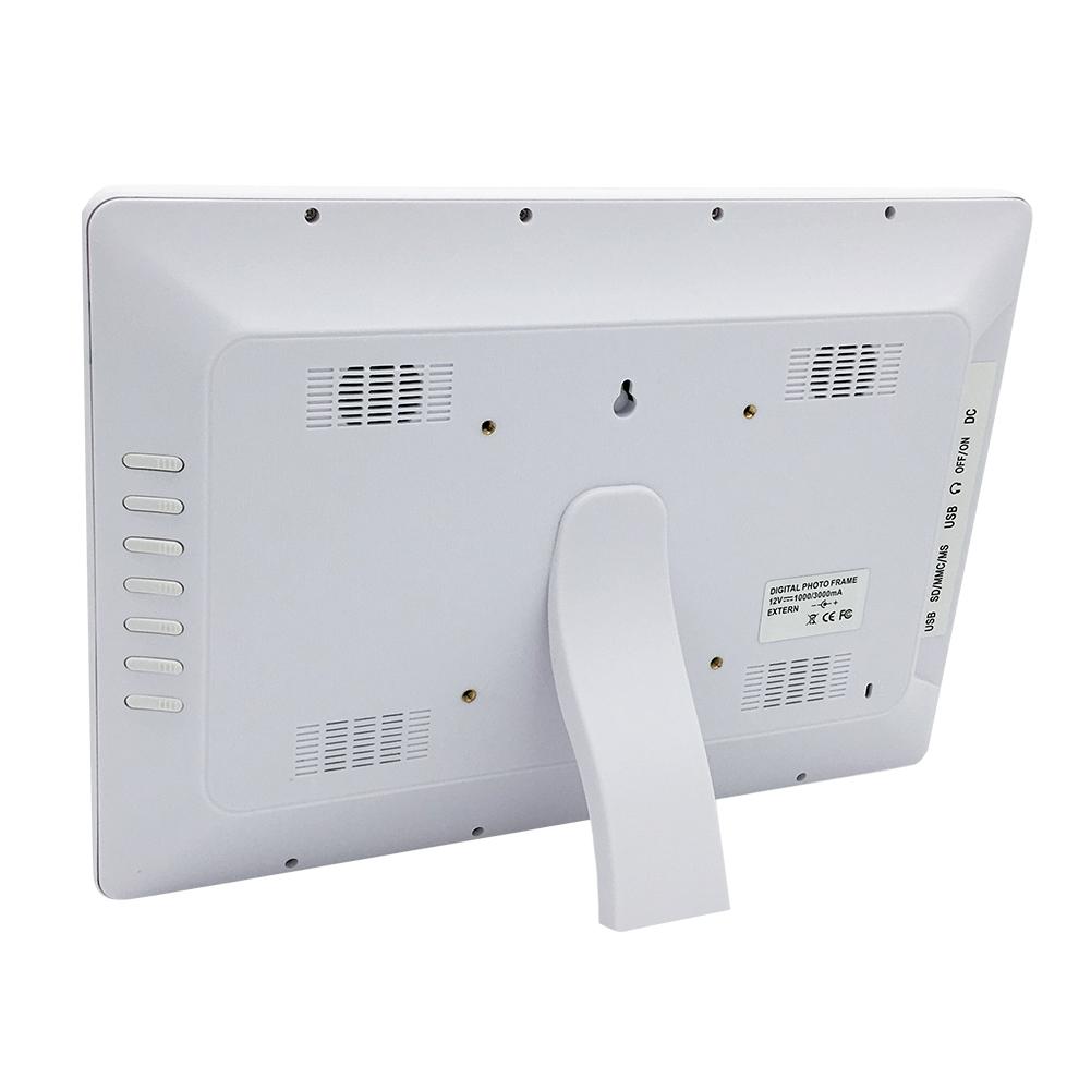 15.4" Multifunction 1280*800 Digital Photo Frame with Remote Controller (WhiteUS)