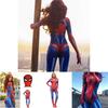 Fantasia Cosplay do Homem-Aranha Sexy Macacão Para Mulheres Roupa de Festa de Halloween