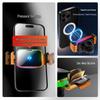 Car Electric Phone Holder with Auto Metal Induction for Air Vent Navigation.