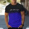 2024 Casual Men's T-Shirts Change Print Tees Letter Fitness Shirt Oversized Short Sleeve Tops Boys Tops Vintage For Men T-Shirts