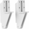 2pcs Adjustable Screen Door Closer Bracket Replacement Parts Door Post Jamb Bracket  Bedroom