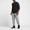 Jordan Air Knitted Sweatpants Men's Gray Moderate Straight Fit Pants 822661-063