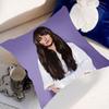Aitana Ocana Singer Pillow Case Pillow Cover Case Square Room Sofa With For Home Use Plush Cute Cushion Cover