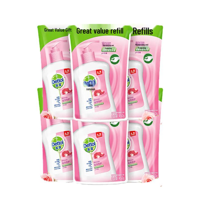 Dettol Healthy Antibacterial Hand Soap - Moisturizing Care (6-Pack)