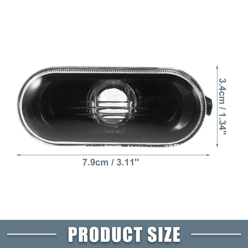 ABSOPRO Krycí sklíčko levého a pravého předního LED obrysového bočního světla