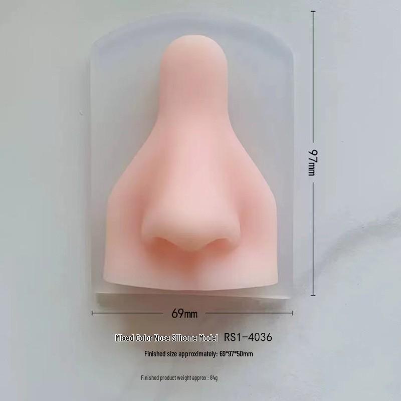 Silicone Ear Model for Piercing Jewelry Display