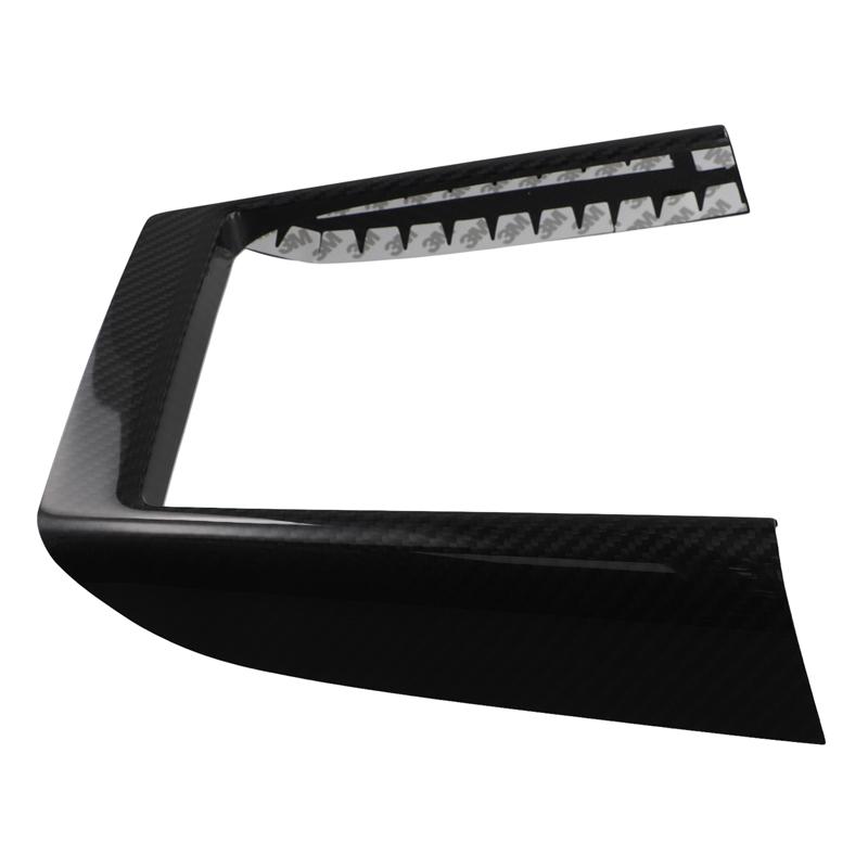 

Car Central Control Wireless Charging Panel Side Trim Strip Carbon Fiber For Tesla Model 3+ Highland 2024 Accessories-A87Q Carbon Fiber Pattern