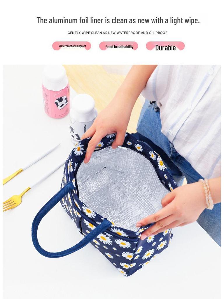 Little Daisy Insulated Lunch Bag – Versatile, Stylish Bento Bag
