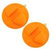2PACK Silicone BBQ Grill Mitts Heat Resistant Oven Mitts Heat Resistant Gloves  Smoking