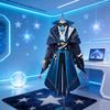 Honkai Star Rail Anaxagoras Cosplay-dräkt Med Tillbehör För Anime Rollspel