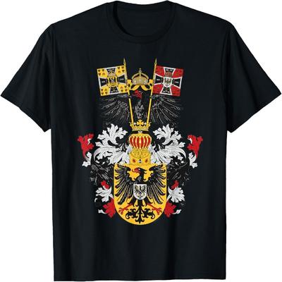 Camiseta Bandera del Sacro Imperio Romano Camiseta Águila Alemana Hombre Mujer Camiseta