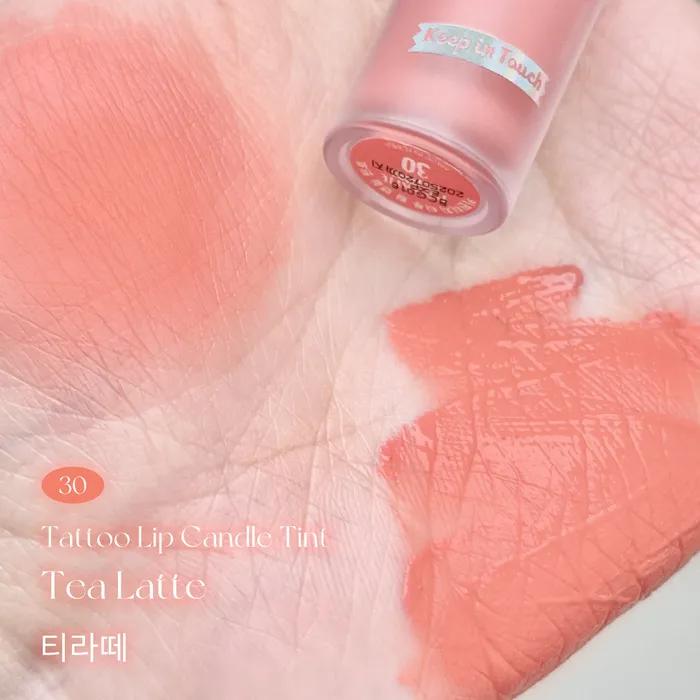 Vegan Tattoo Lip Candle Tint 10color