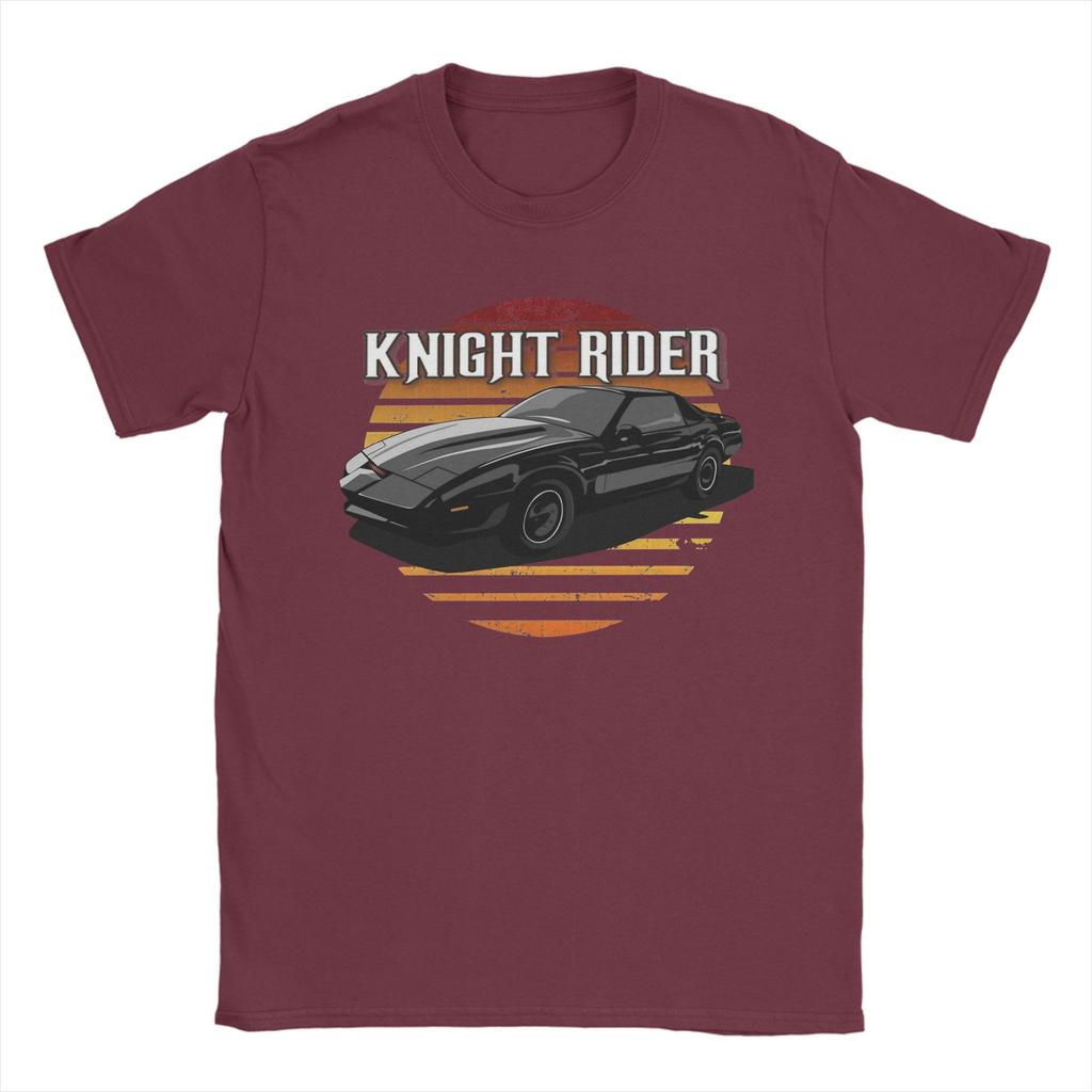 Harajuku TShirt Beach KITT Knight Rider Hippie T Shirts 100 Cotton Tshirt for Unisex Y2K Classic Custom DIY Short Sleeve Tops