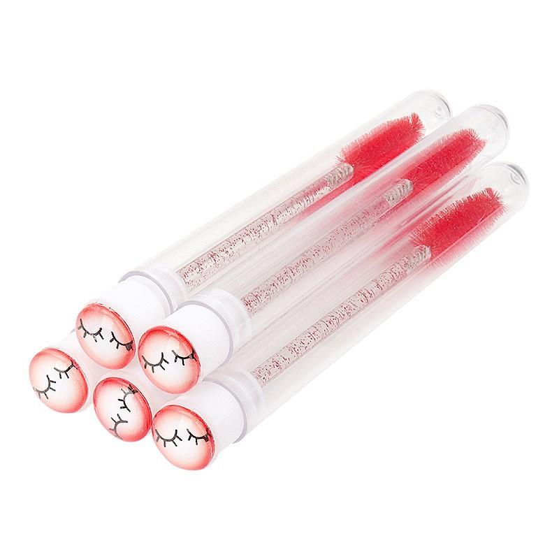 10 buc Tub Perie Gene Rezistent la Praf Gol Reutilizabil Etui Baghetă Mascara Gene Înlocuibil Aplicatori Machiaj