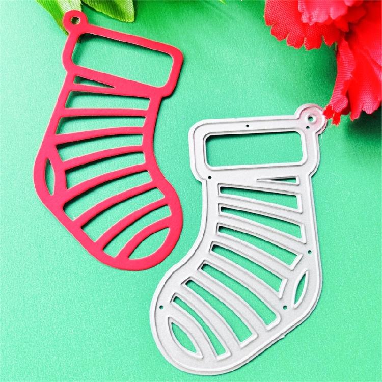 Metal Cutting Dies Christmas Stocking Scrapbooking Stencil Card Embossing DIY