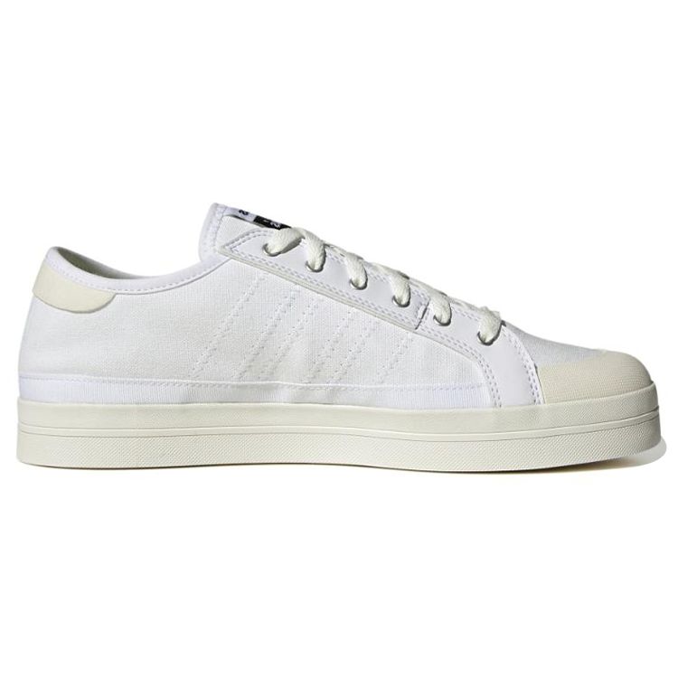 Adidas Neo City Canvas Non-Slip Durable Low-Top Skate Shoes Unisex Sneakers White GY2517