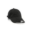 Solid color baseball cap cotton ins men's and women's black soft cap tide