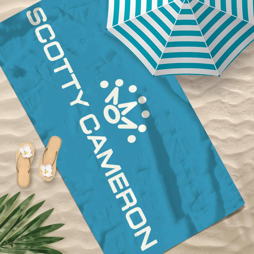 Sports Golf S-Scottyes-y Towel Soft Pool Gift For Travel Gym Shower Camping Quick Dry Sports Large C-Camerones-n Beach Towel