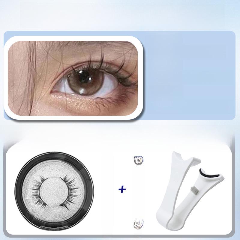 Magnetic Eyelashes Ultra-Natural Look Glue-Free Lightweight Reusable Waterproof Long-Lasting Natural Lashes Strip Lashes Easy to Apply