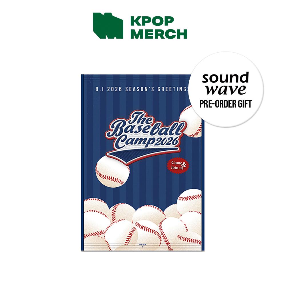 [Предзаказ] B.I - 2026 Seasons Greetings [The Baseball Camp 2026] SOUNDWAVE