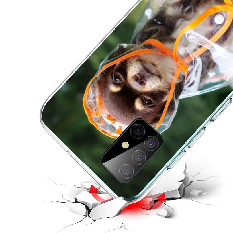 Chihuahua Puppy Teacup Dogs Phnoe Case for Samsung Galaxy A17 A37 A57 A16 A26 A36 A56 A15 A14 A13 A55 A54 A53 A35 A34 A33 A25 A2