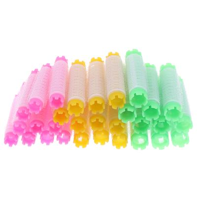 10Pcs Fluffy Hair Root Rollers Pack Perm Rods Set Air Fringe Bang Hair Curler