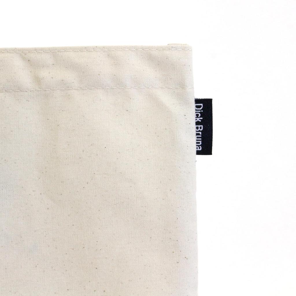 compact character canvas tote bag square natural [Sifre] Thin, lightweight, storage, 6018,