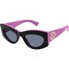 Grey Cat Eye Ladies Sunglasses Gg1843s 005 53