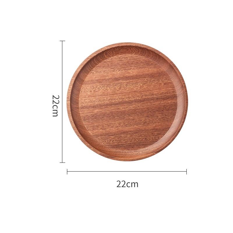ZISIZ Wooden Shell-Shaped Serving Tray