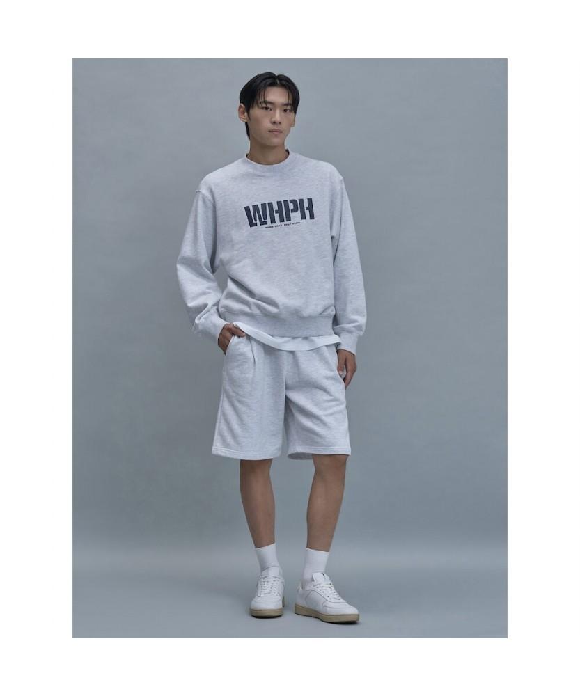 SHIFT.G Whph Wide Sweat Shorts Light Gray