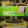 LED String 100 LED 12m 2700K Warm 6 Lighting Waterproof Garden Lights Solar-powered Lights, Bulbs, Length, White, Modes,