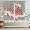 Youth Room Curtains On Offer Free Shipping Martha Romme Kitchen Curtain Tiebacks Short Window Curtains Home Bedroom Decoration